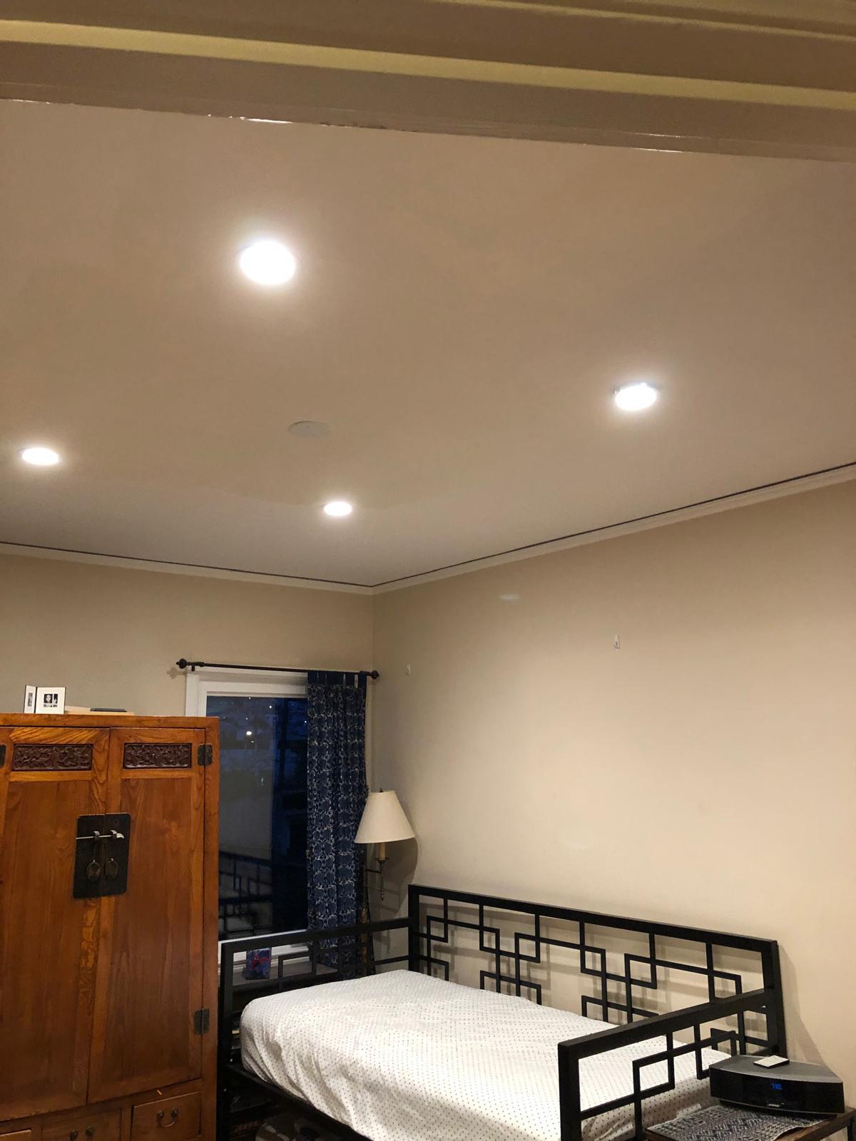 Kitchen remodeling finished with white cabinets